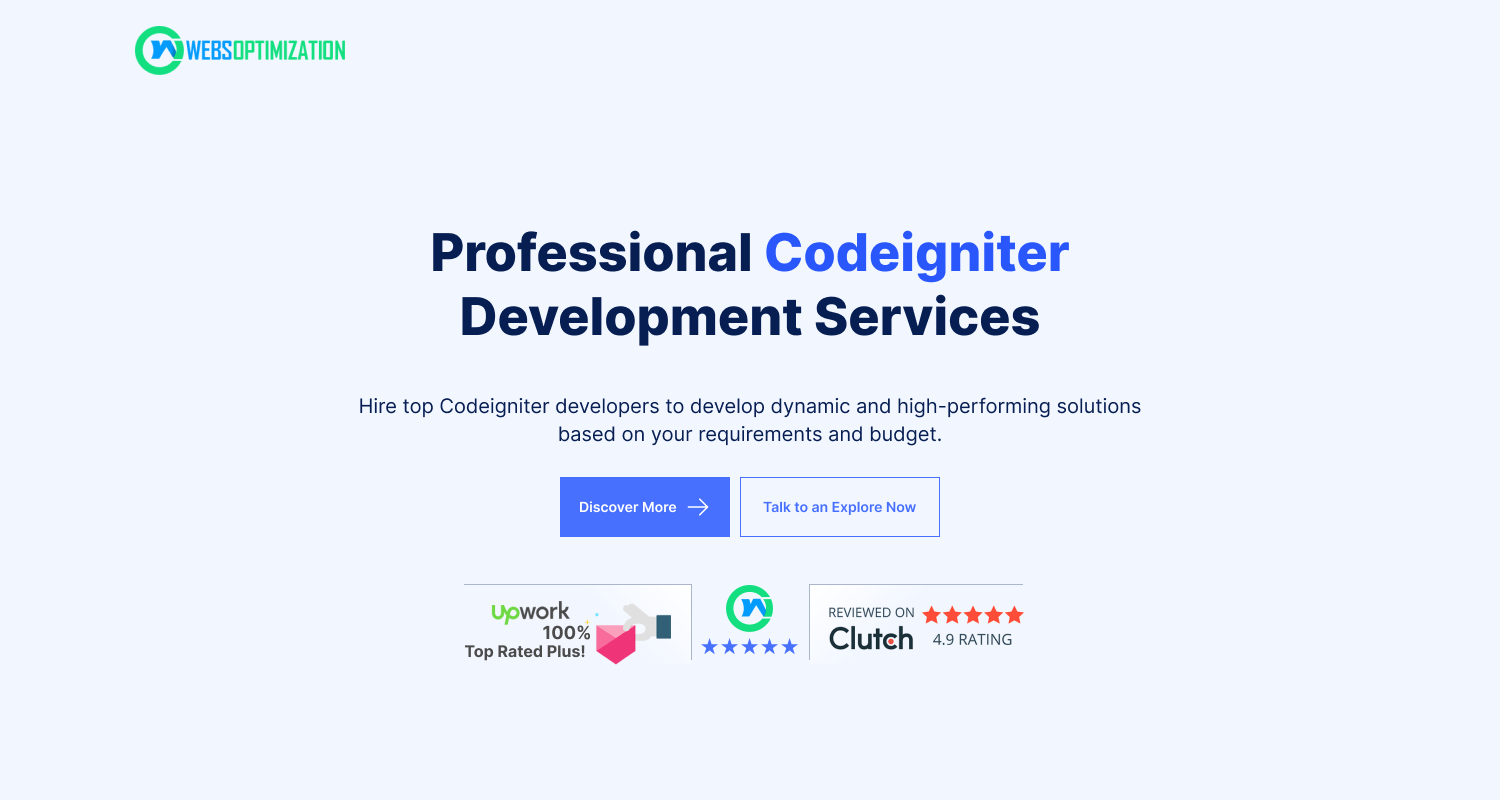 Best Codeigniter Development Services Codeigniter Development Company 3820